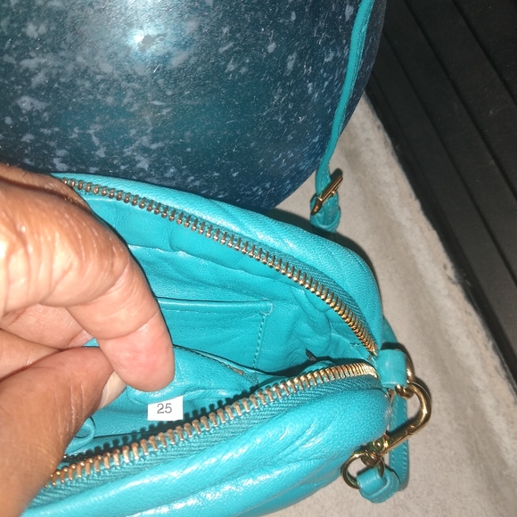 Prada Turquoise crossbody/ clutch - Picture 4 of 6